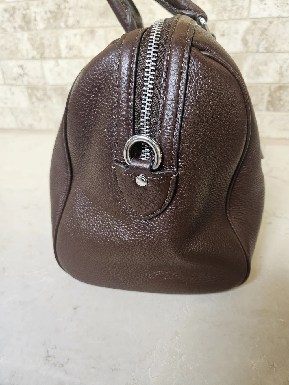 Coach Large Rowan Satchel in Maple - Picture 5 of 9